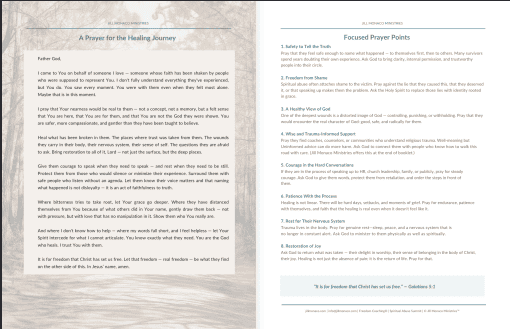 Standing with Them Prayer Guide